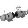 Канальный вентилятор ERA PRO Typhoon 125 2SP (240/355 м3/ч) D125 осевой двухскоростной