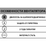 Накладной вентилятор ERA PRO Storm 200 2полюс (D200) осевой низкого давления
